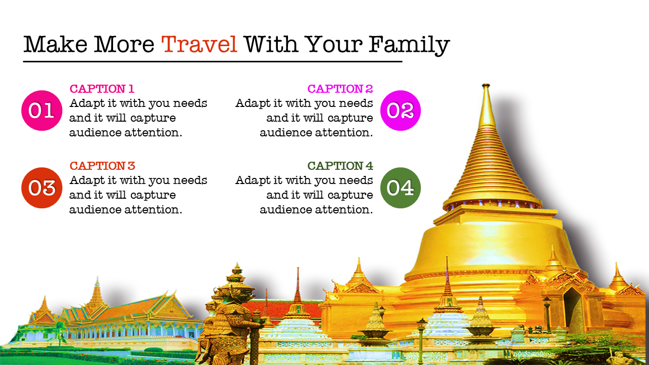 Predesigned Travel PowerPoint Template and Google slides
